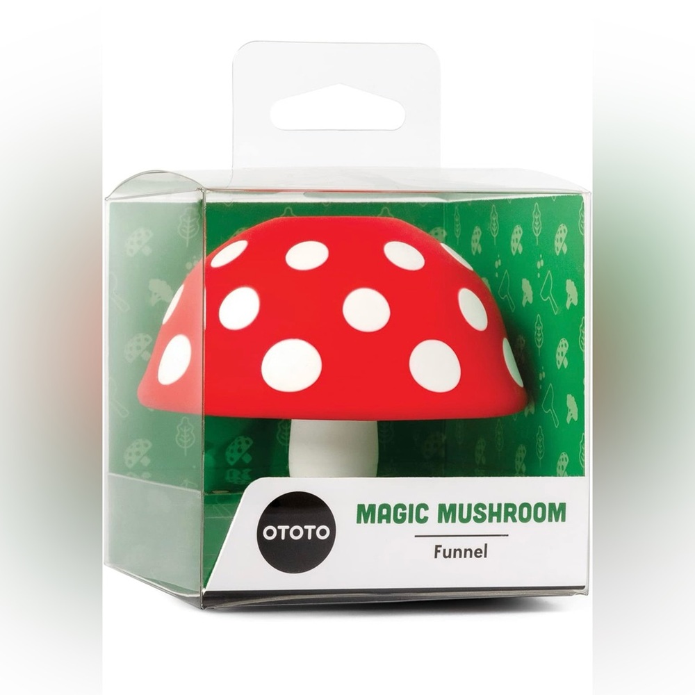 OTOTO Magic Mushroom Funnel, NWT